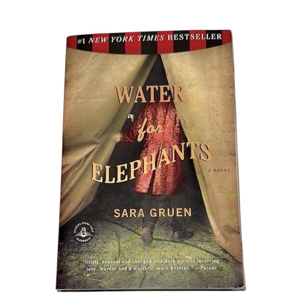Bestselling novel 'Water for Elephants' by Sara Gruen